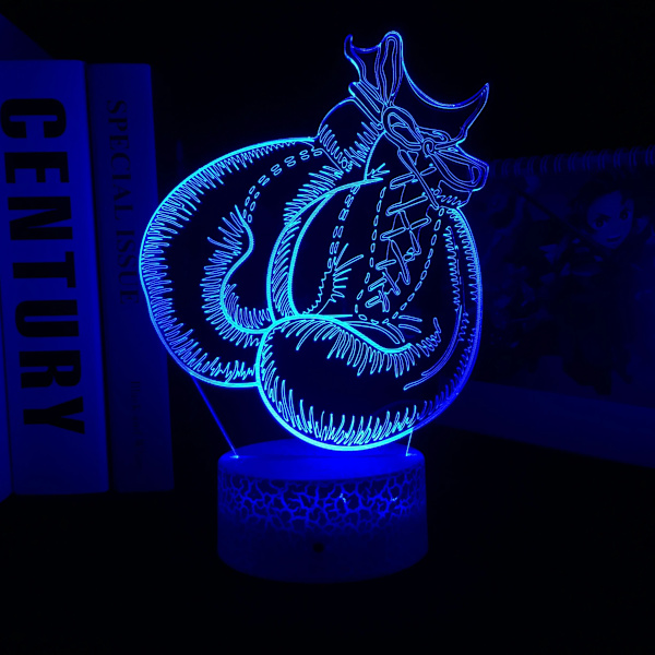 Popular Boxing Gloves 3D Colorful Light Touch Remote Control 3D Light 3D Visible Night Light
