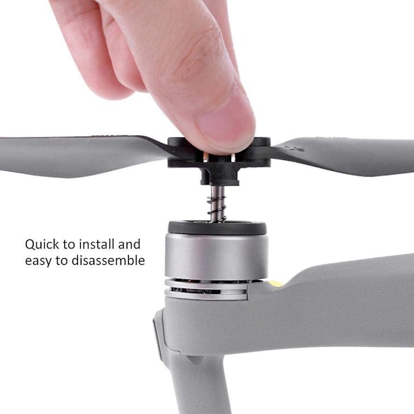 2 par RC Drone Propeller Ersättningstillbehör Drone Propeller Reservdelar Passar för Mavic Air 2 7238F