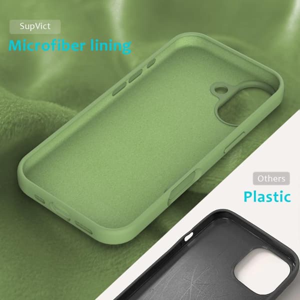 iPhone 17 Cover - Ensfarvet Silikone