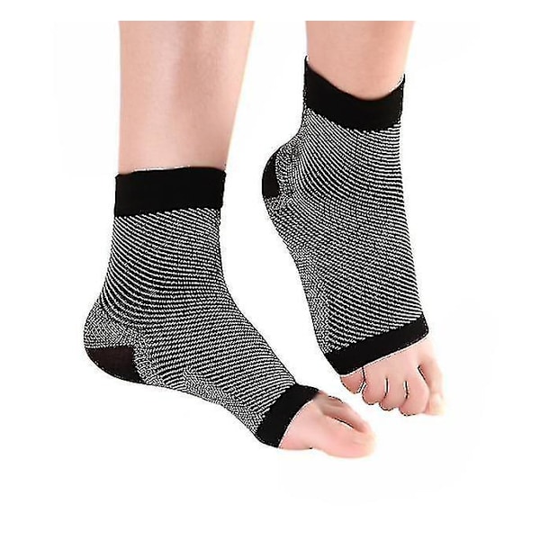 1 par kompressionsstrømper til mænd og kvinder - bedst til plantar fasciitis, achillessene tendinitis, ankel-