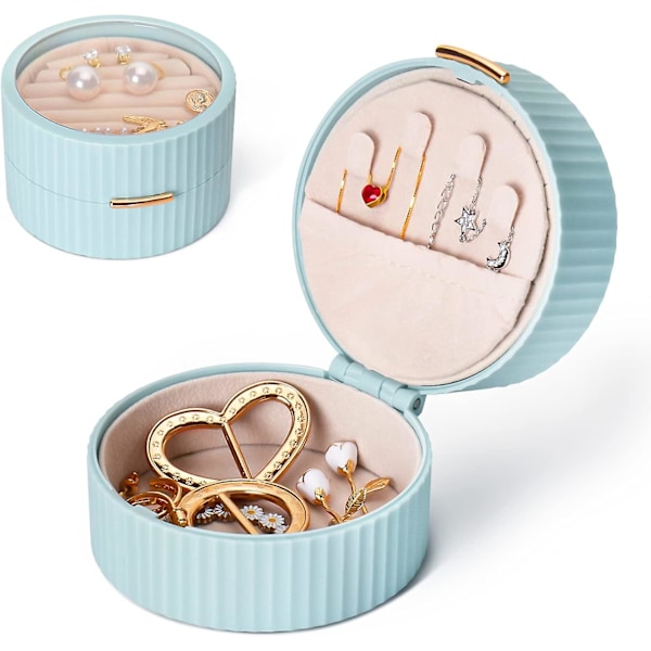 1pcs Travel Small Jewelry Storage Box, Portable Jewelry Box, Mini Jewelry Box (excluding Jewelry)