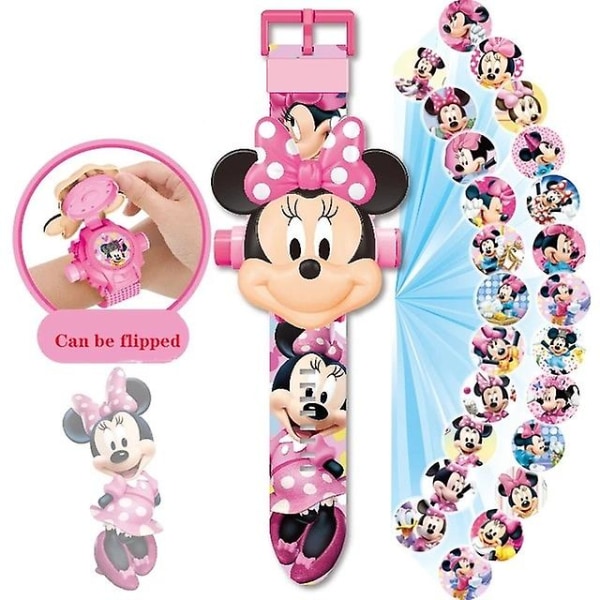 Minnie Mouse Kids Cartoon 24 Projection Watch