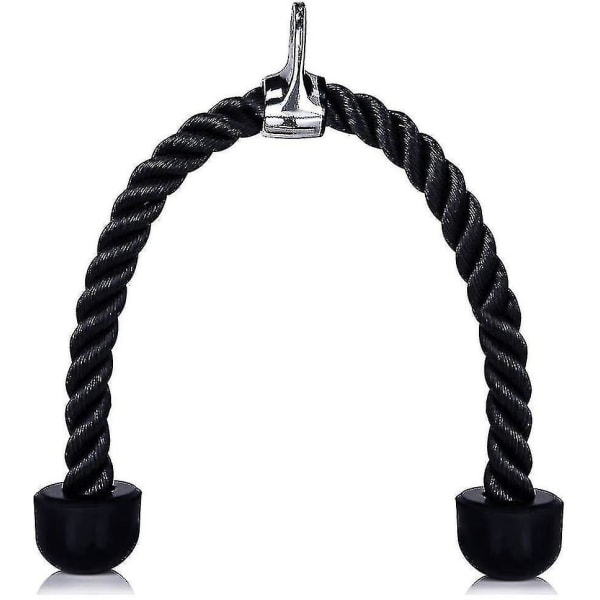 Tricep Rope Pull Down Cable, Easy To Grip & Non-slip Cable Attachment For Gym Workout Exercise