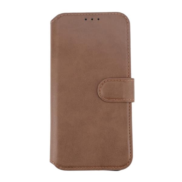 iPhone 15 Plus Lompakkokotelo Nahka Rvelon - Ruskea Brun brown