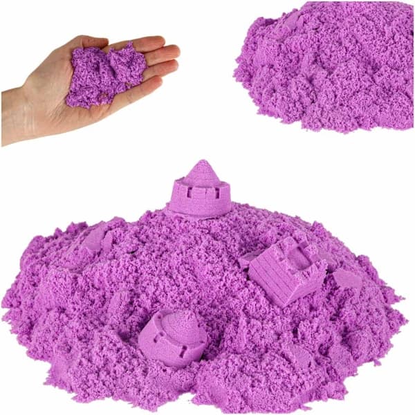 Magisk Sand 1kg - Torkar inte ut Lila[CO]