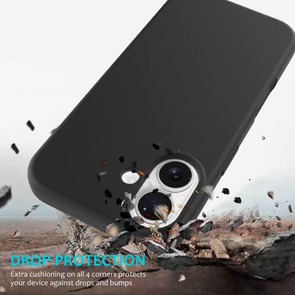 iPhone 17 Deksel - Ensfarget Silikon