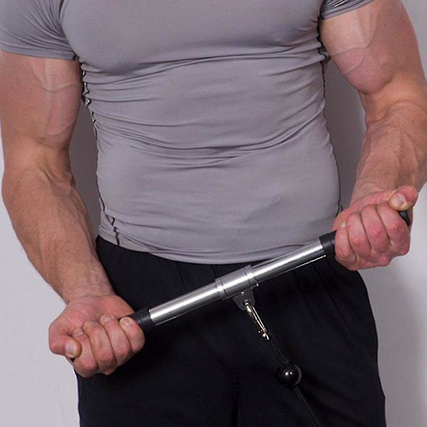 Pull Down Bar Gym Rotierende Gerade Stange Für Kabelzugmaschinen-Anhänge Rudertraining Bizeps Home Gy