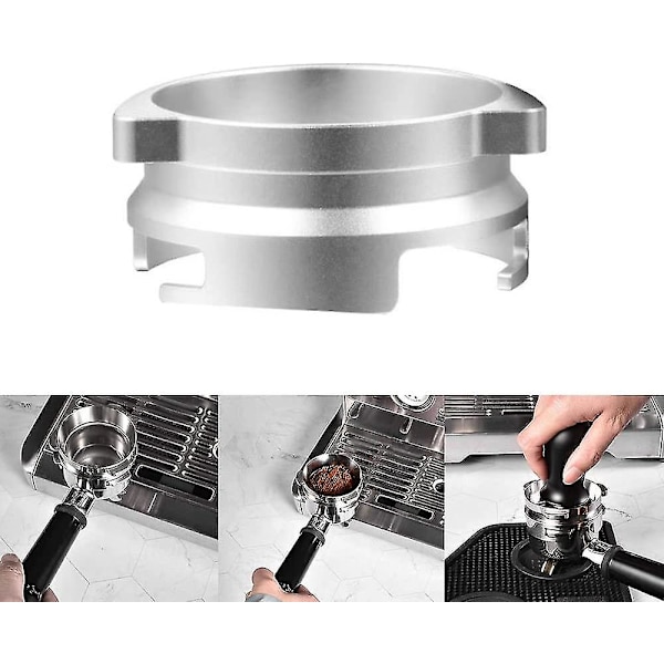 Espresso-annostelu suppilo, 54mm kahvi annostelu suppilo, Espresso-kahvasuodattimen annostelu suppilorenka
