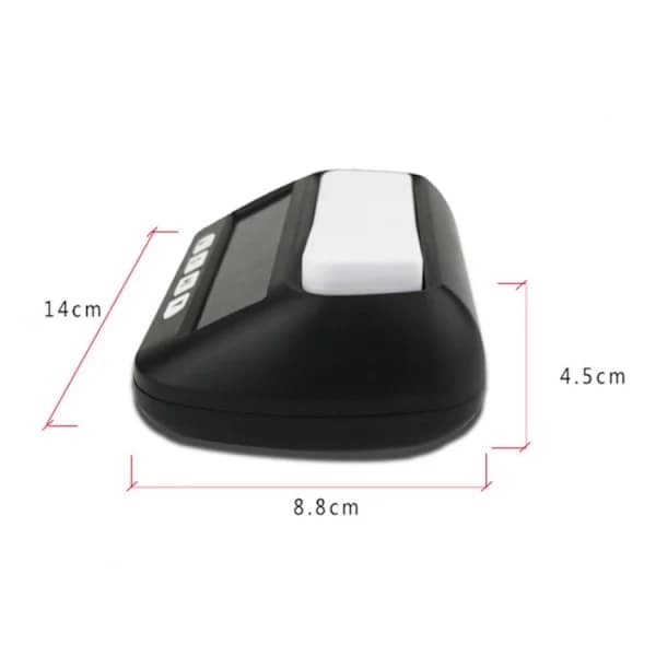 YS YS-902 Sjakk Timer Sjakk Klokke for Go-turnering (Gul Engelsk Versjon)[CO]