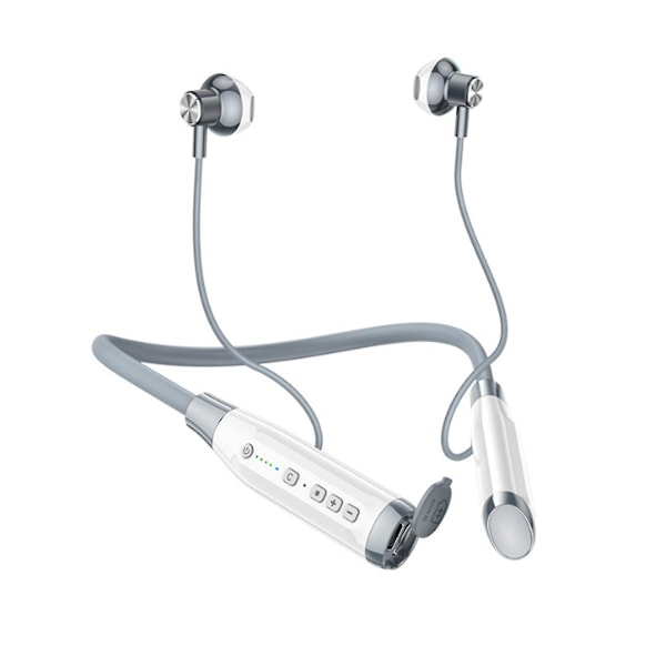 A12 Nakke-montert Bluetooth 5.0-headset Lang standby Trådløs pluggbar grafikk Headset Semi-in-ear