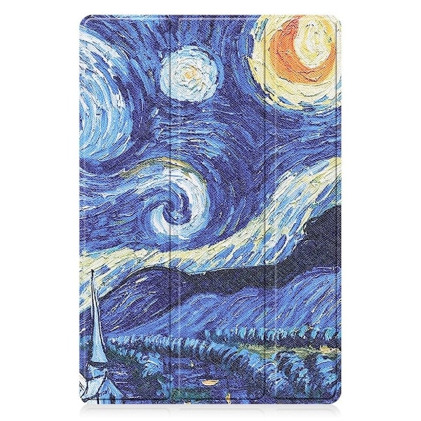 Samsung Galaxy Tab A8 10.5 (2021) Fodral Tri-Fold Penselmålning