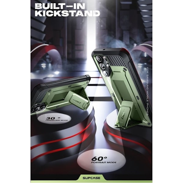Supcase Galaxy S23 Ultra Deksel Unicorn Beetle Pro Guldan