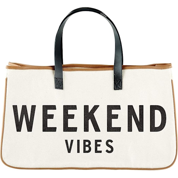 Creative Brands D3712 Hold Everything Tote Bag, 20\" x 11\", Weekend Vibes