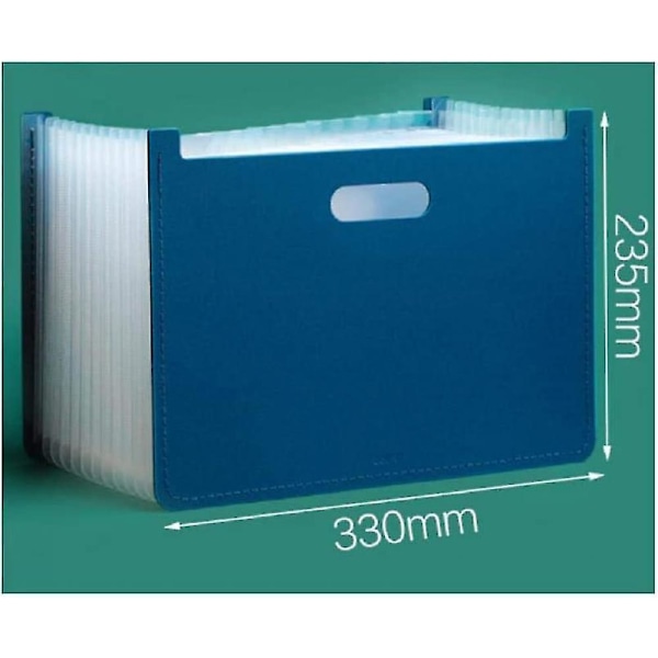 Student Multi-layer Folders,student Multi-function Test Paper Organizer Artifact-horizontal Cut-blue