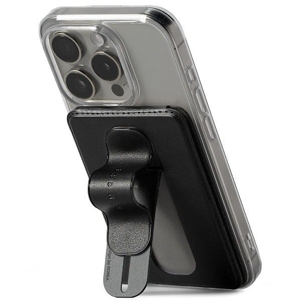 Ringke Magneettinen MagSafe Korttikotelo Wallet Slide Grip Musta