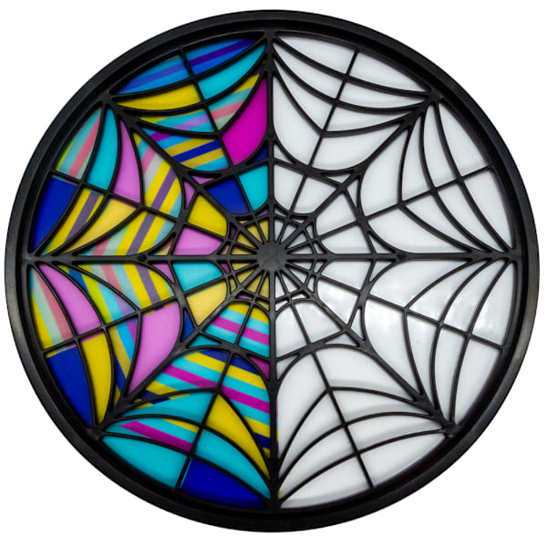 Onsdag Ophelia Hall Vinduslampe En Størrelse Svart/Multifarget Black/Multicoloured One Size Transparent