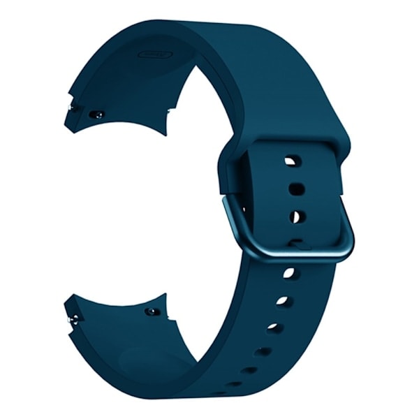 Silikone Armbånd Til Galaxy Watch 4/5/5 Pro/6/7/FE Mørkeblå
