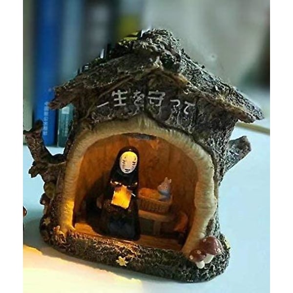Spirited Away No Face Man Natlampe Børnegave Børnelegetøj Hjemmeindretning Kunsthåndværk Dekorativ