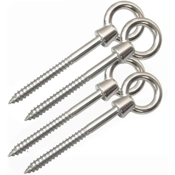 Hängmattekrokar, 4-pack hängmatta set i rostfritt stål[co]