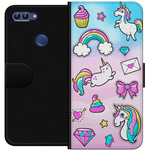 Huawei P smart Lompakkokotelo UNICORN