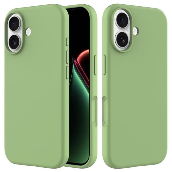 iPhone 17 Cover - Ensfarvet Silikone