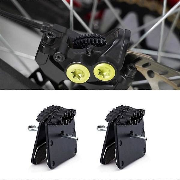 Skivebremseklodser til Shimano H03C H03A SurRon Light Bee X/S Segway X160 X260 Talaria Sting MX3 MX4[D][qb] Sort