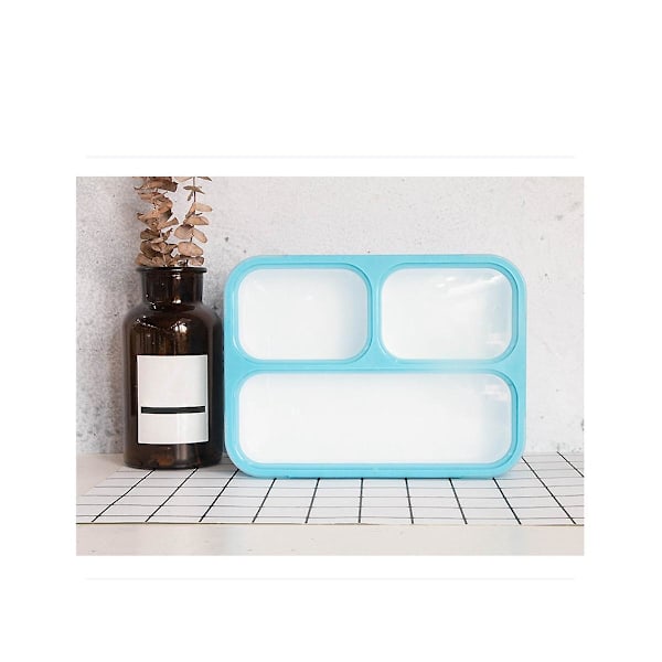 Lattice Energy Lunchbox Bärbar Snabbmatslåda Tunn Lunchbox Ram Tät Plast Lunchbox Enkel