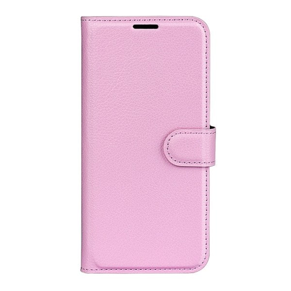 Motorola Moto G35 5G Etui Litchi Læder Lys Pink