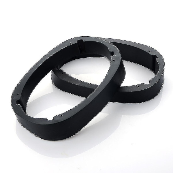 2 stk. Universal 6 x 9 tommer skråtstillede bilhøjttaler-afstandsstykker Adapter Refit Audio Mat H`