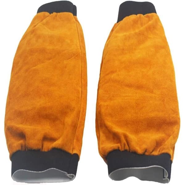 Heat-Resistant Leather Welding Arm Protector for Welders, Compatible with Various Brands