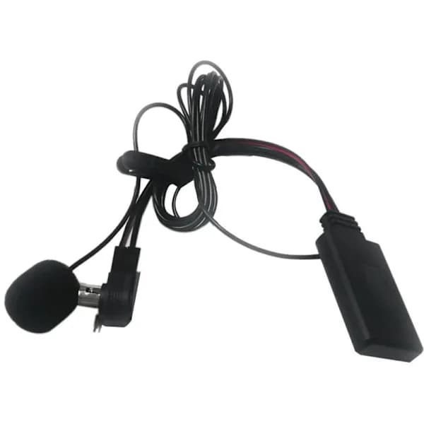 Bil Håndfri Telefonsamtale Mikrofon MIC Bluetooth Stereo Adapter Aux-kabel til Ai-Net-stik[co]