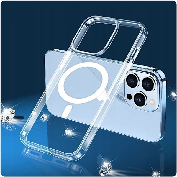 Tech-Protect Galaxy S23 Deksel MagSafe FlexAir Hybrid Transparent