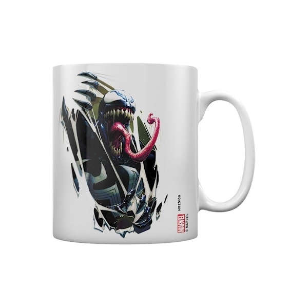 Venom Tearing Through Krus En Størrelse Sort/Hvid Black/White One Size