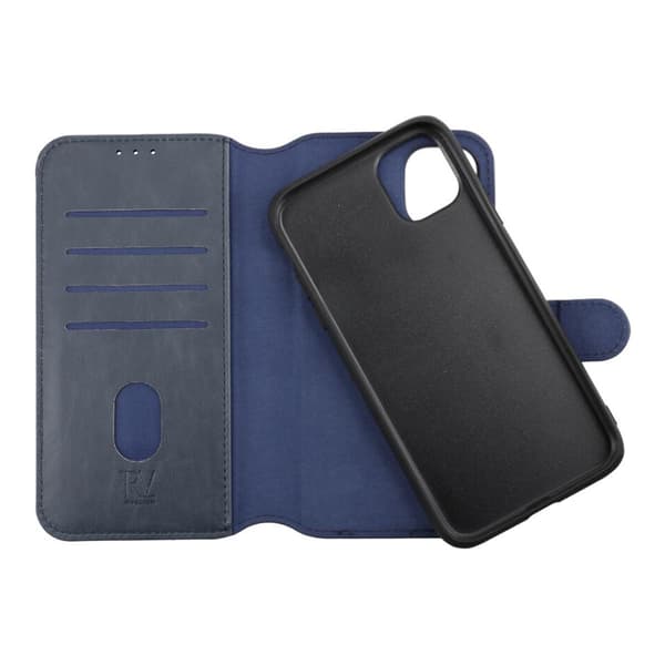 iPhone 11 Lommebokveske Magnet Rvelon - Blå Marinblå blue
