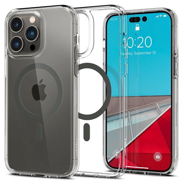Spigen iPhone 14 Pro Max Deksel Ultra Hybrid Mag MagSafe Grafitt