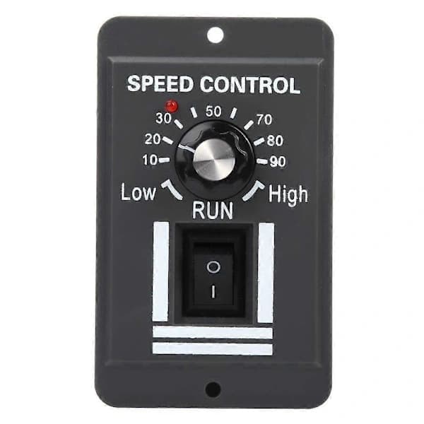 DC 12V 24V 36V 48V 10A PWM Motorhastighetskontroller Reversibel Bryter[CO]
