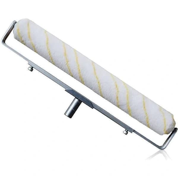 Färgrollerset - 20 tum - Superfin fiber och aluminiumlegering - Vit[co]