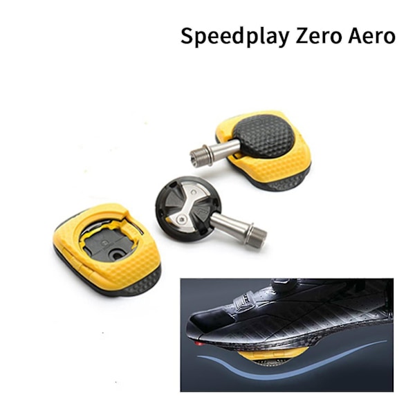 2 st/set Klosspedalöverdrag Snabbfrigöring Lätt att installera Anti-slip Plast Lätt Action Klossar Skyddskåpa