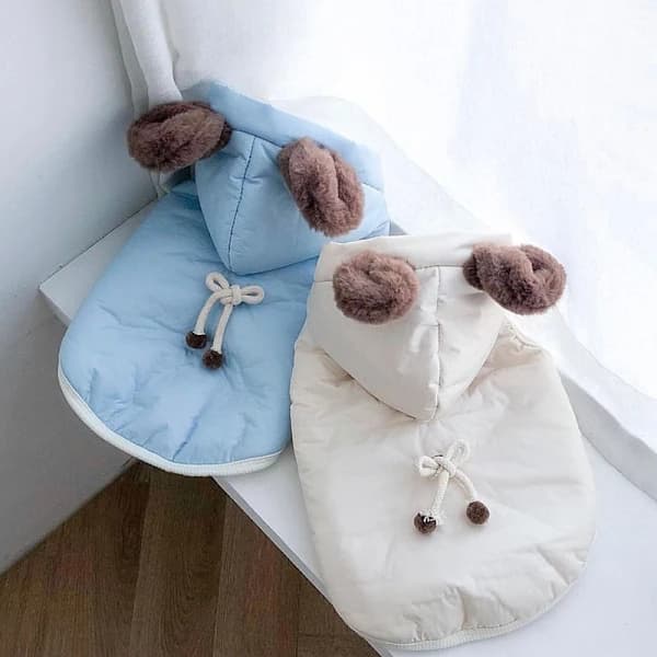 Kæledyrstøj Hund Efterår & Vinter Pyjamas Lille Hund Pyjamas 4kg-5kg[CO]