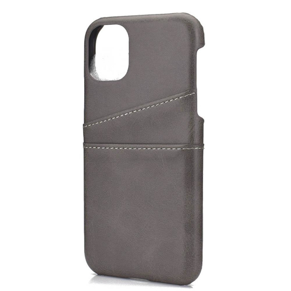 iPhone 12 Pro Max - Practical Case with Card Holder Ljusbrun