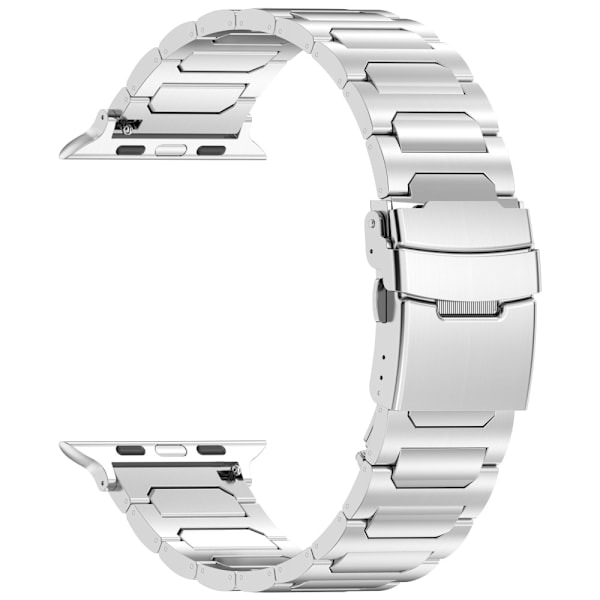 Apple Watch 42/44/45/49 mm Ranneke Metalli Hopea