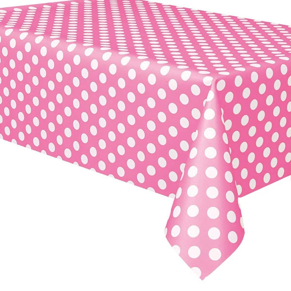 PC (Gul) Rektangulær 137 x 183 cm Prikket PVC Voksdug[co]