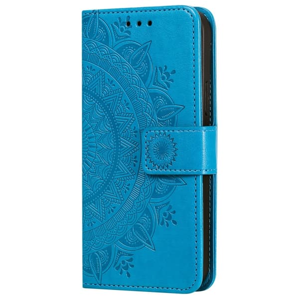 iPhone 12 / 12 Pro - Mandala-deksel - Blå Blue Blå
