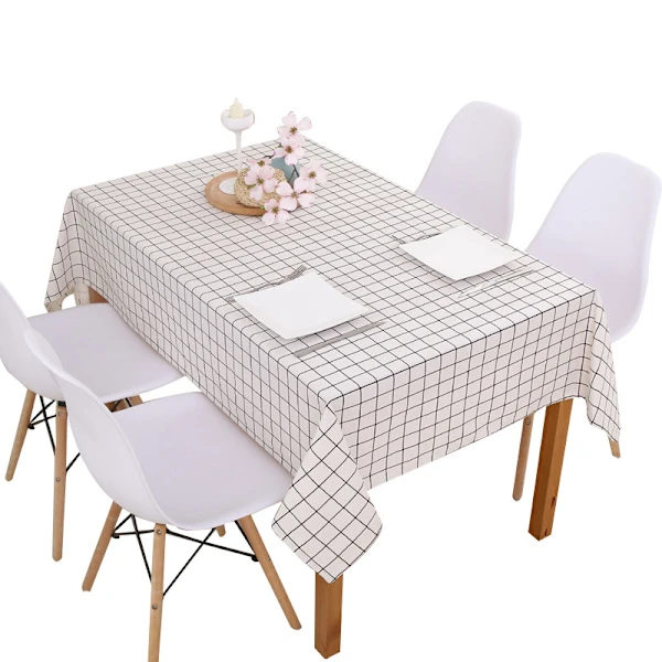 Rutig bomullsduk, rutig stuga Gingham Easy Ca[CO]