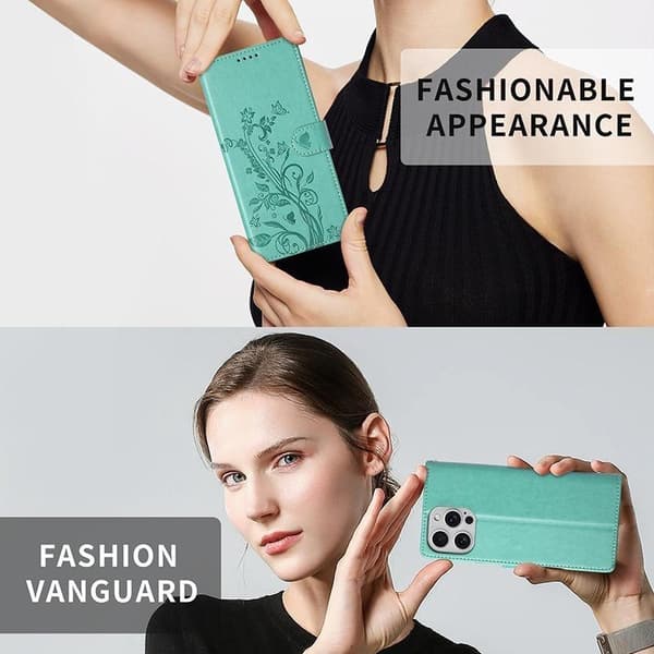 (For iPhone 12/12 Pro) Shockproof Phone Case with Multifunction roséguld
