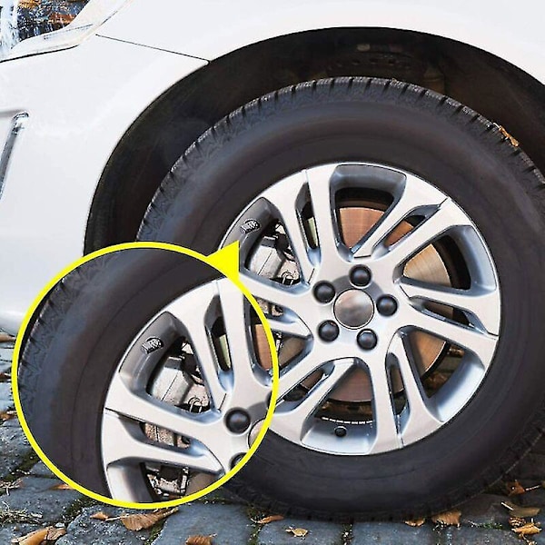 Bil Aluminium Ventilhetter Støvhetter Til Bil, Motorsykkel, Sykkel, 8 Stykker (sølv)  Gave