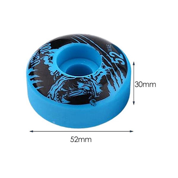 4 st Skateboard Dubbel Wane Hjul Elastisk Pu Shr-100a Extrem The Invert Board Hjul Hög Surfb