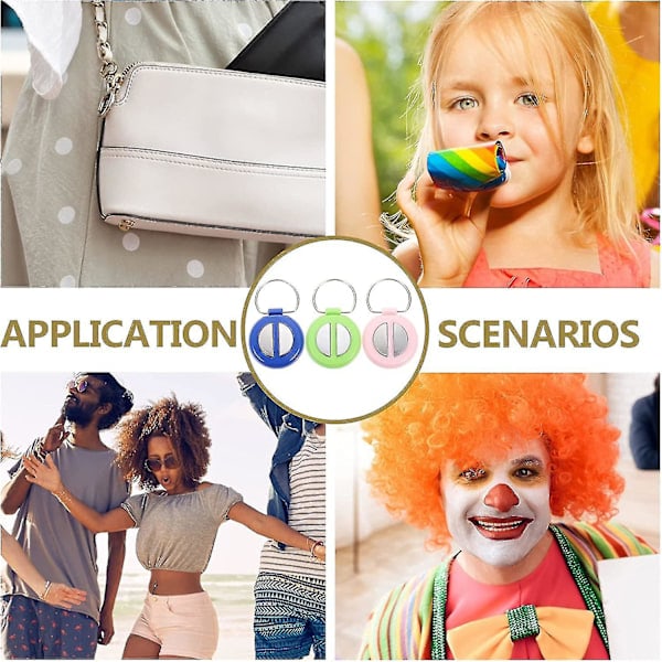 St Handsummer Elektrisk Håndtrykk Summer Leker med Nøkkelring Halloween Spøkegave Trick Prank Leketøy for Aprilsnarr Dag Tilbehør med Batteri