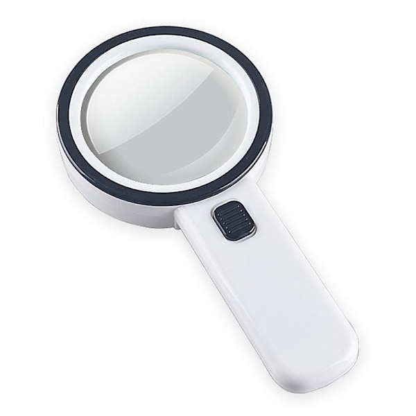 Magnifying Glass With Light, 30x Handheld Large Magnifying Glasses 13 Led Illuminated