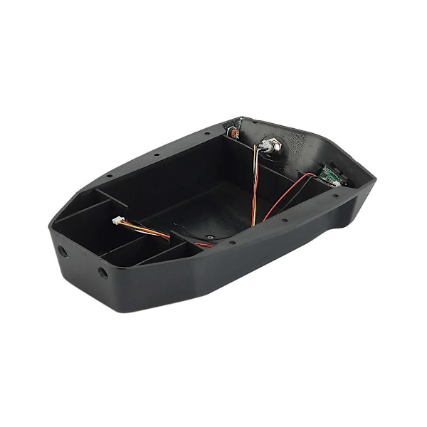 Uppgraderad version av elektrisk skateboard batterilåda med knappbrytare och strömindikator, litium
